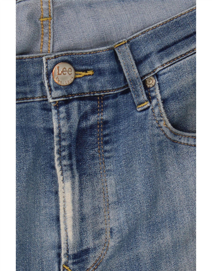 LEE Womens Daren Zip Fly Straight Jeans W32 L29 Blue Cotton Vintage Lee and Second-Hand Lee from Messina Hembry 