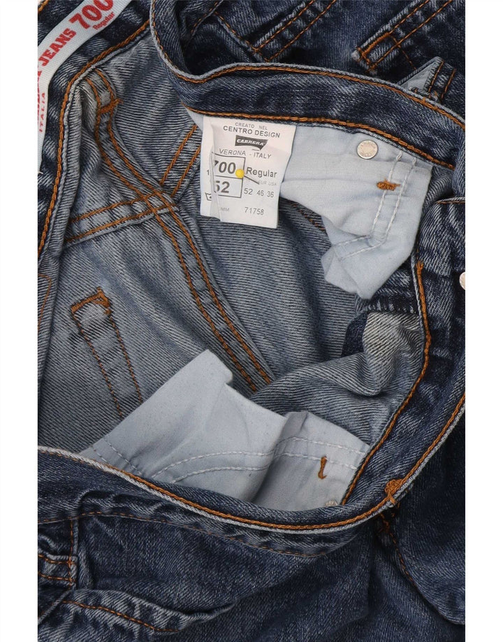 Carrera Mens 700 Regular Straight Jeans W36 L30 Blue Cotton