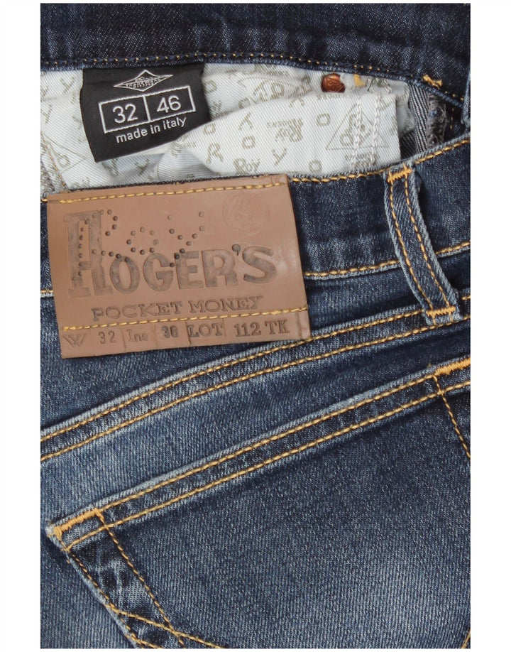 Roy Rogers Womens Bootcut Jeans IT 46 Large W32 L36 Blue Cotton