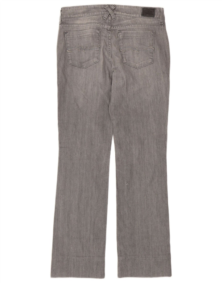 TOMMY HILFIGER Womens Straight Jeans W28 L30 Grey Cotton