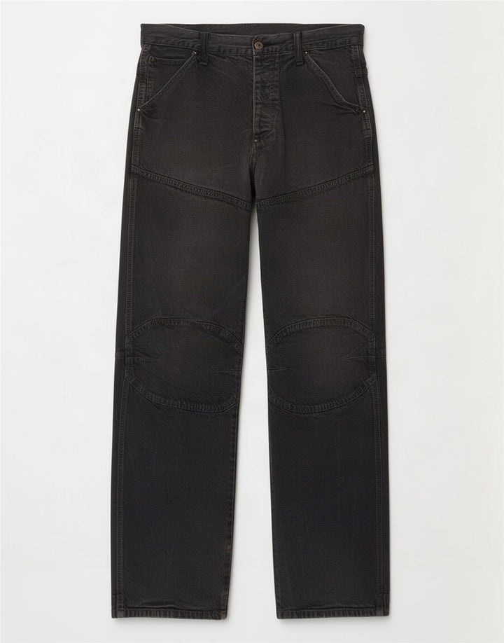 G-Star Mens Straight Jeans W33 L36 Grey Cotton