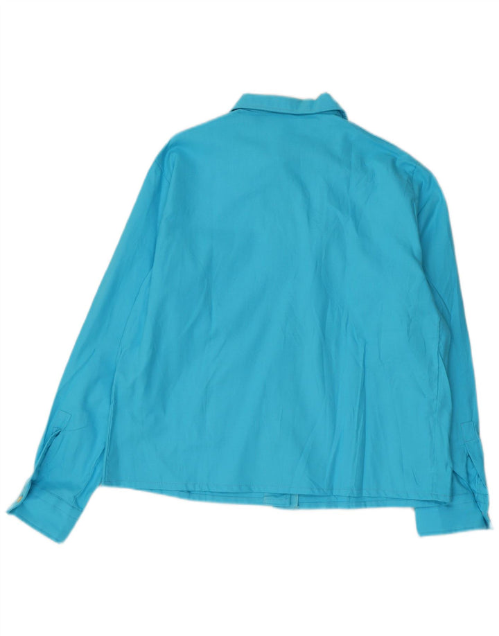 Vintage Womens Shirt IT 46 Large Blue