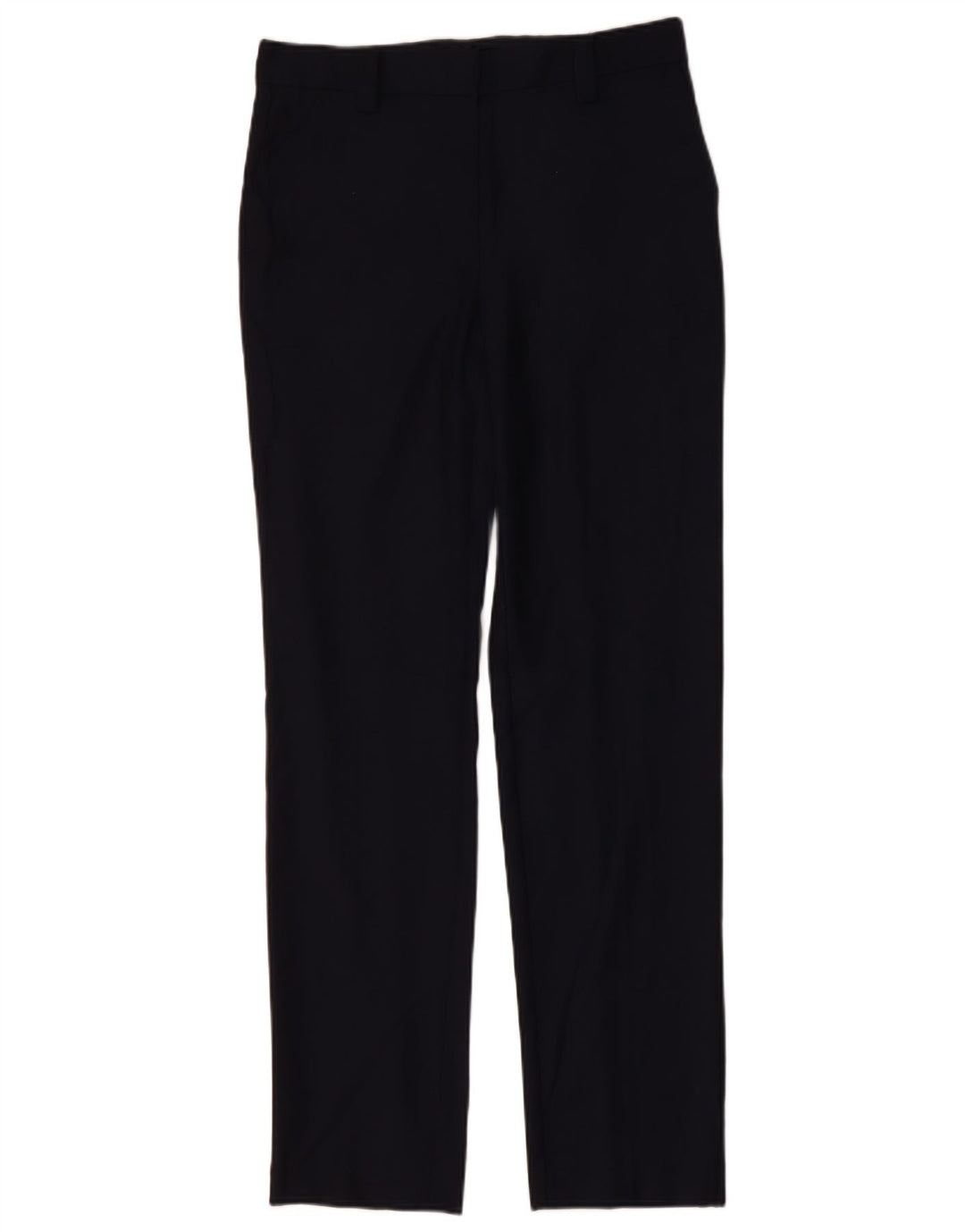 MARKS & SPENCER Womens Suit Trousers UK 10 Small W32 L33 Navy Blue