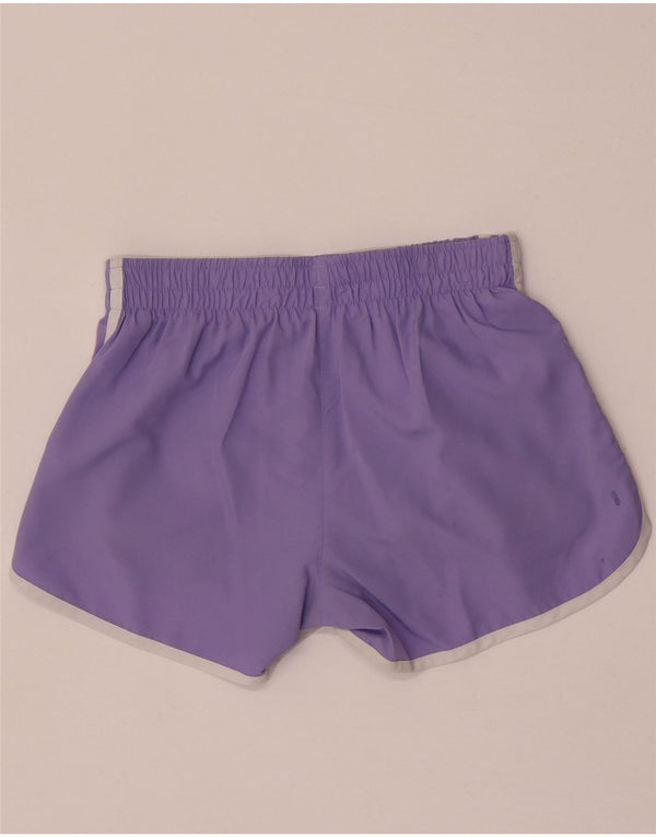 Adidas Womens Sport Shorts UK 4 XS Purple Polyester