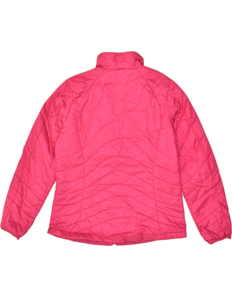 EDDIE BAUER Womens Padded Jacket UK 16 Large Pink Polyester | Vintage Eddie Bauer | Thrift | Second-Hand Eddie Bauer | Used Clothing | Messina Hembry 