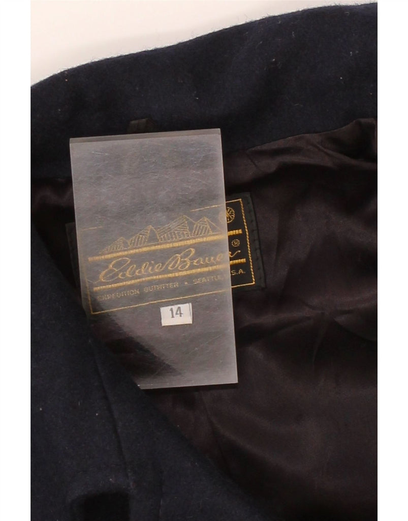 EDDIE BAUER Womens Pea Coat US 14 XL Navy Blue Vintage Eddie Bauer and Second-Hand Eddie Bauer from Messina Hembry 