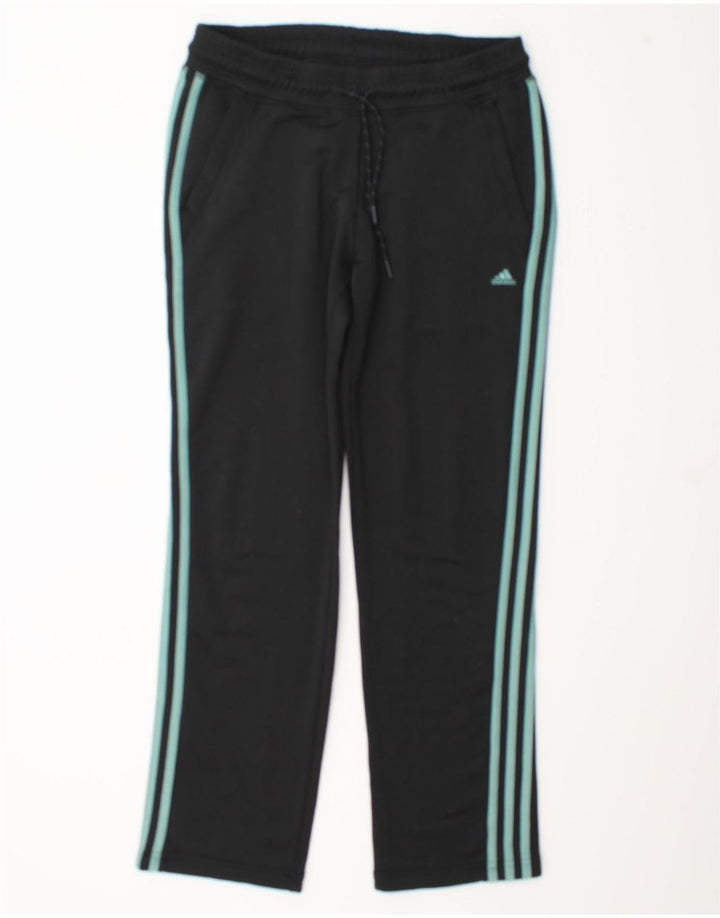 Adidas Womens Tracksuit Trousers UK 12/14 Medium Black