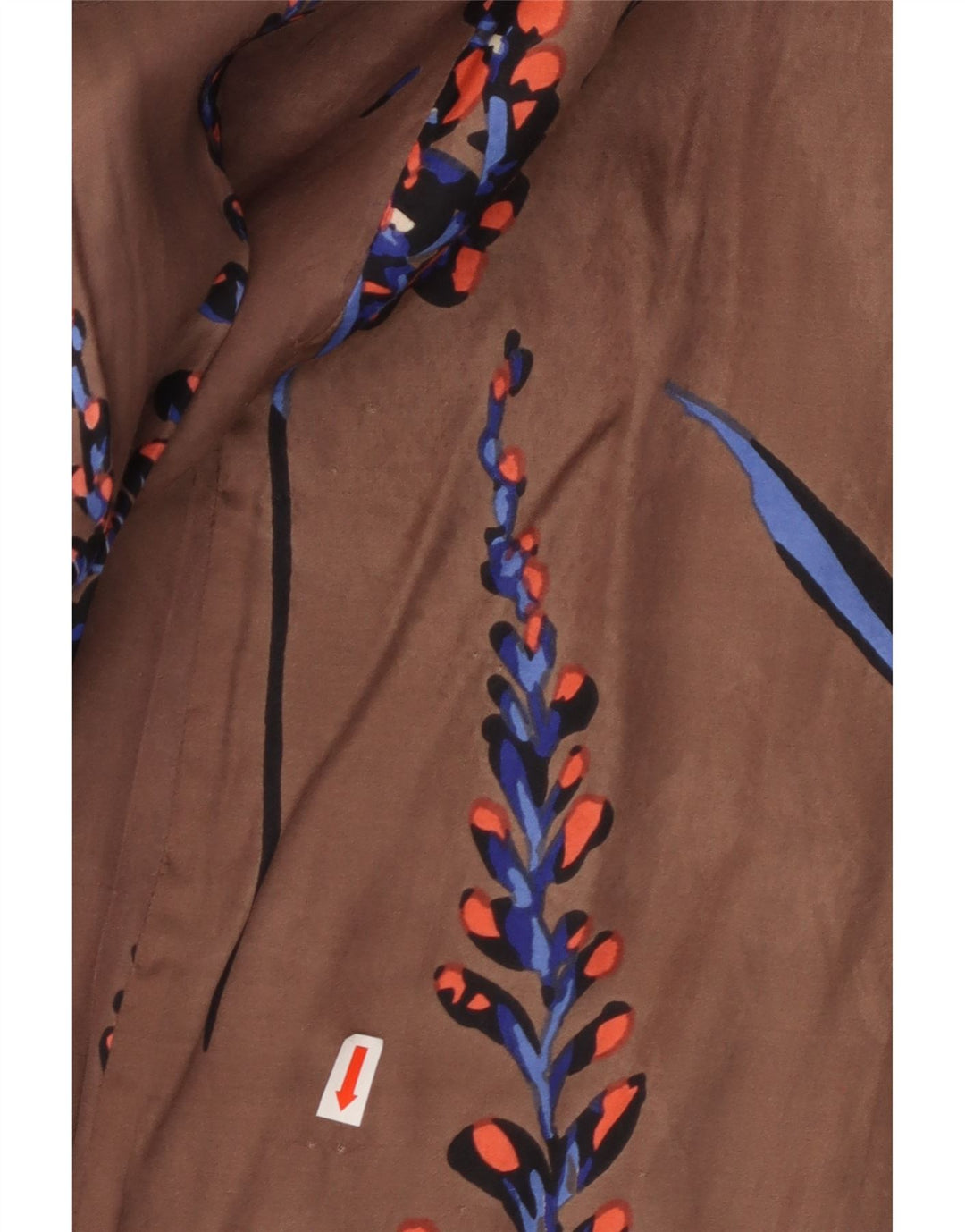 GREAT PLAINS Womens Sleeveless Maxi Dress UK 12 Medium Brown Floral Rayon