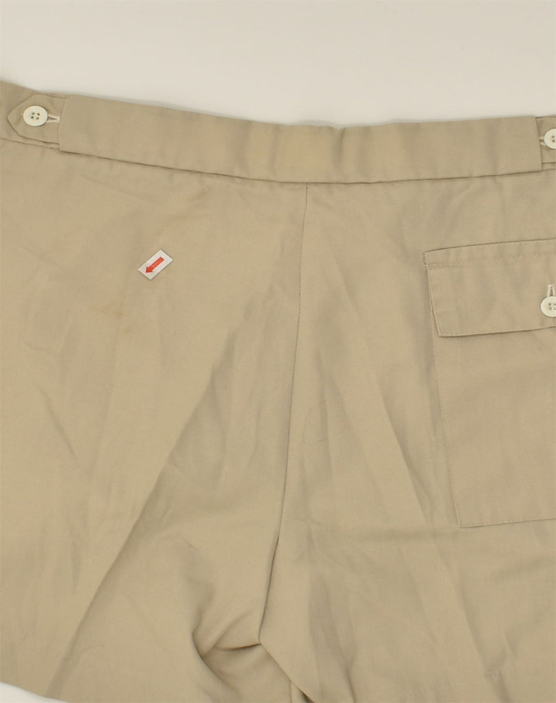 MARINA YACHTING Womens Chino Shorts IT 52 2XL W36 Beige Polyester | Vintage Marina Yachting | Thrift | Second-Hand Marina Yachting | Used Clothing | Messina Hembry 