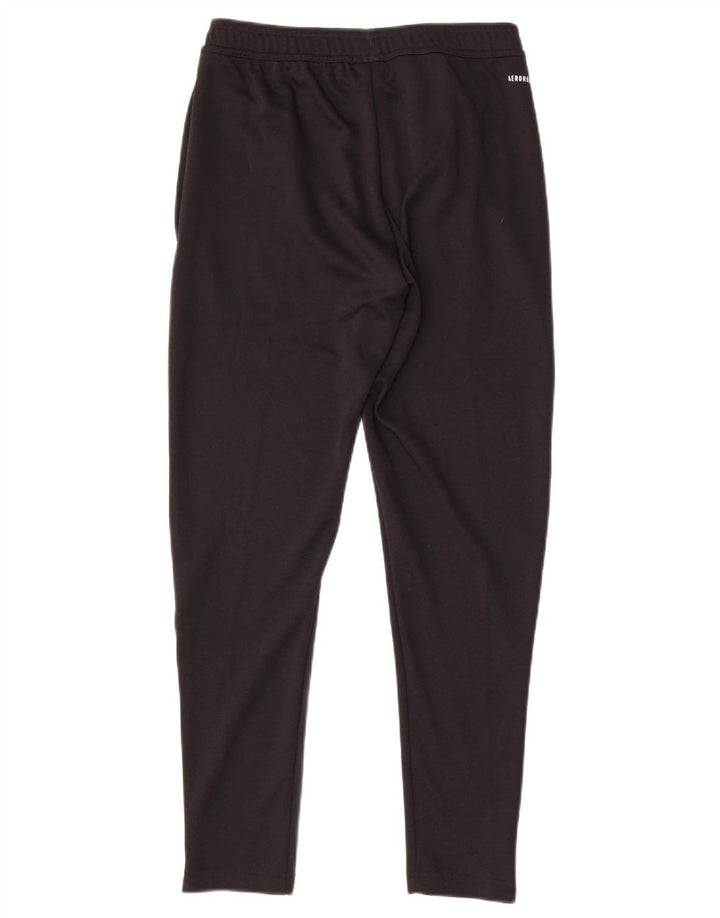Adidas Womens Aeroready Tracksuit Trousers UK 10 Small  Black Polyester