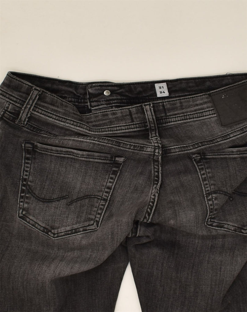 JACK & JONES Mens GLENN Slim Jeans W31 L34 Grey Cotton | Vintage Jack & Jones | Thrift | Second-Hand Jack & Jones | Used Clothing | Messina Hembry 