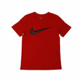 NIKE Mens Athletic Cut Graphic T-Shirt Top Small Red Vintage Nike and Second-Hand Nike from Messina Hembry 