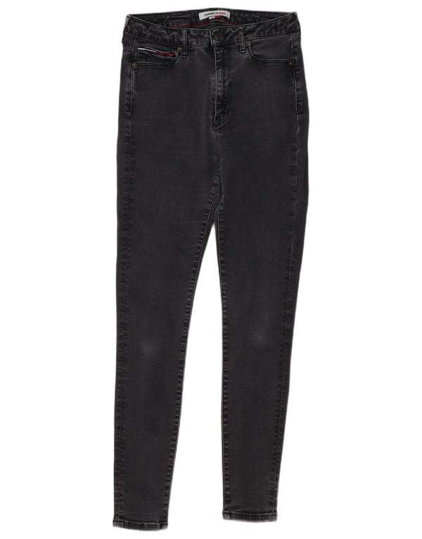 Tommy Hilfiger Womens Super Skinny Jeans W29 L32 Grey Cotton