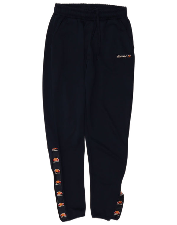 Ellesse Womens Graphic Tracksuit Trousers Joggers UK 12 Medium  Navy Blue