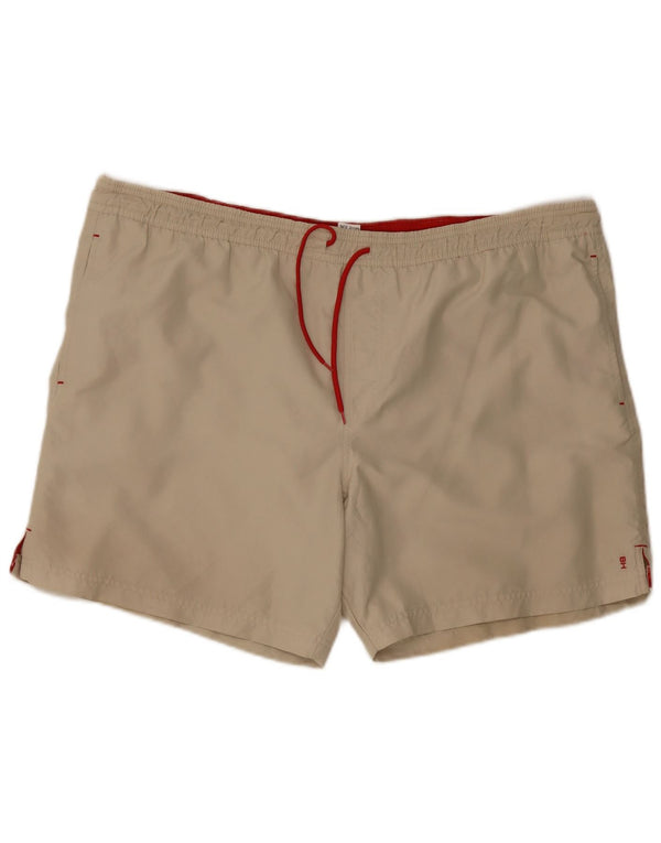 Marks & Spencer Mens Swimming Shorts XL Beige Polyester