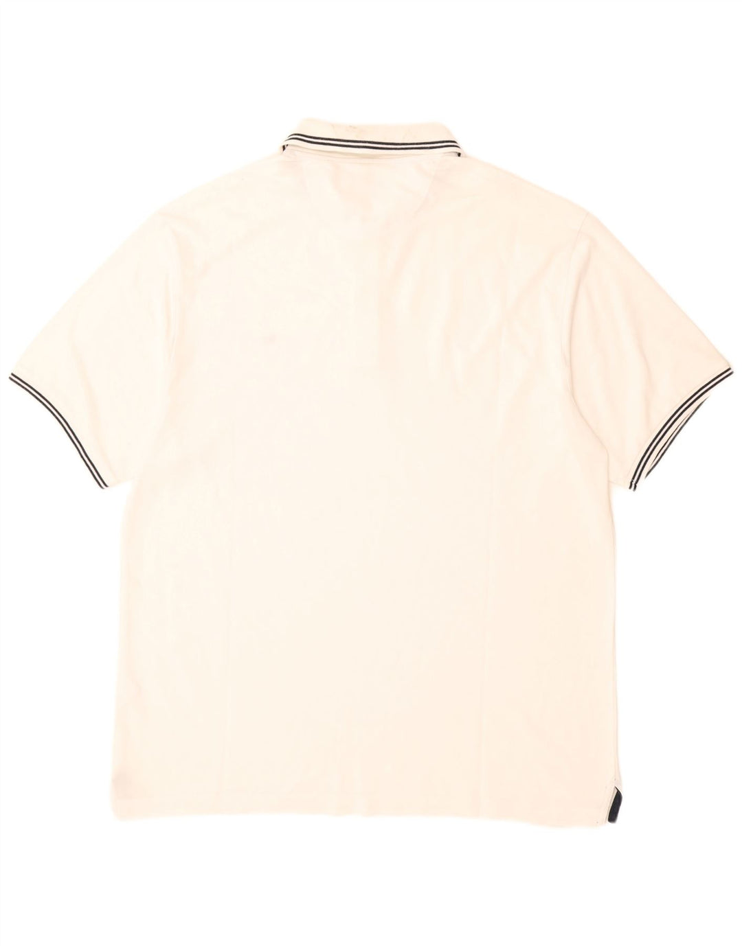 Champion Mens Polo Shirt 2XL White Cotton