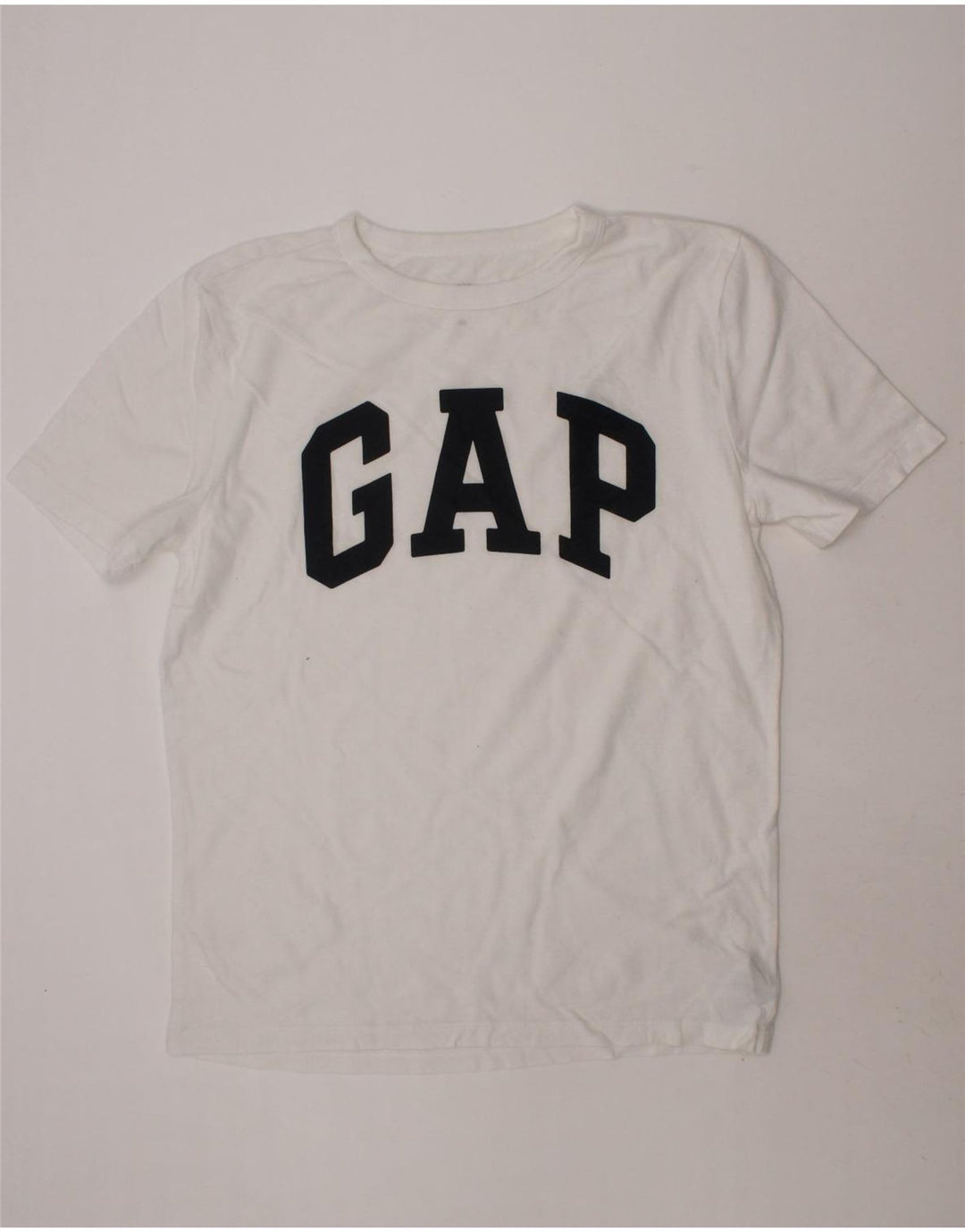 GAP Boys Graphic T-Shirt Top 10-11 Years Large White Cotton Vintage Gap and Second-Hand Gap from Messina Hembry 