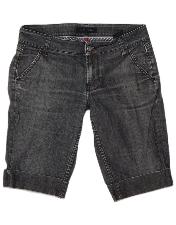 Tommy Hilfiger Womens Bermuda Denim Shorts W28 Medium Blue Cotton