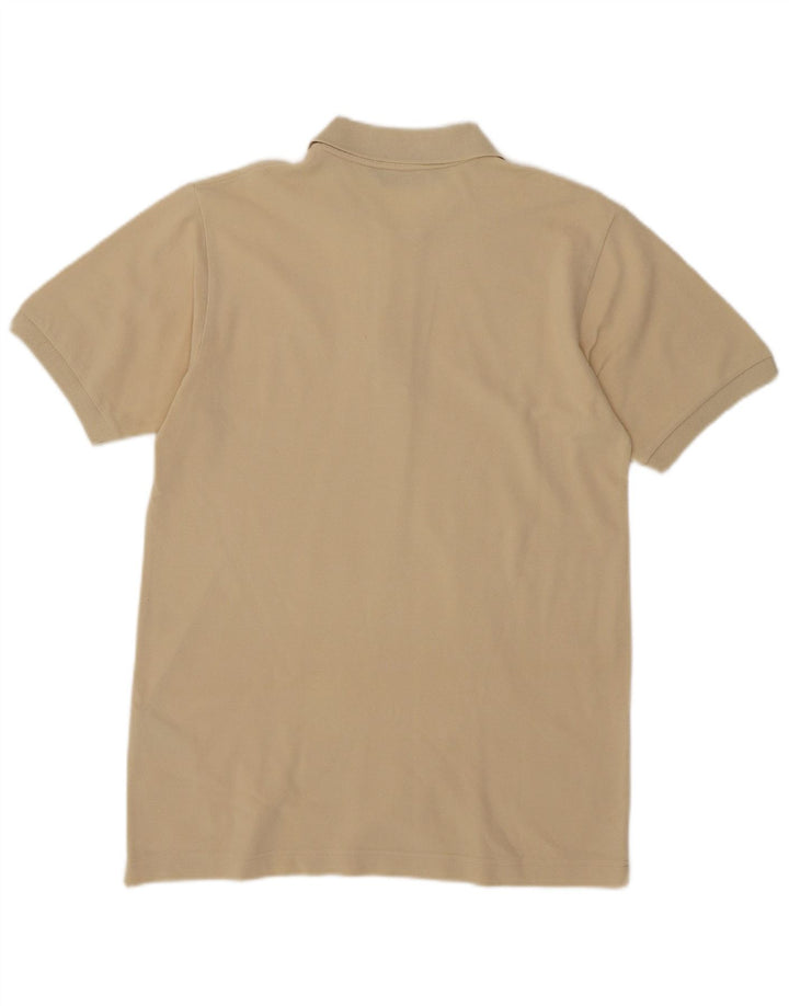 Kappa Mens Polo Shirt Small Beige Cotton