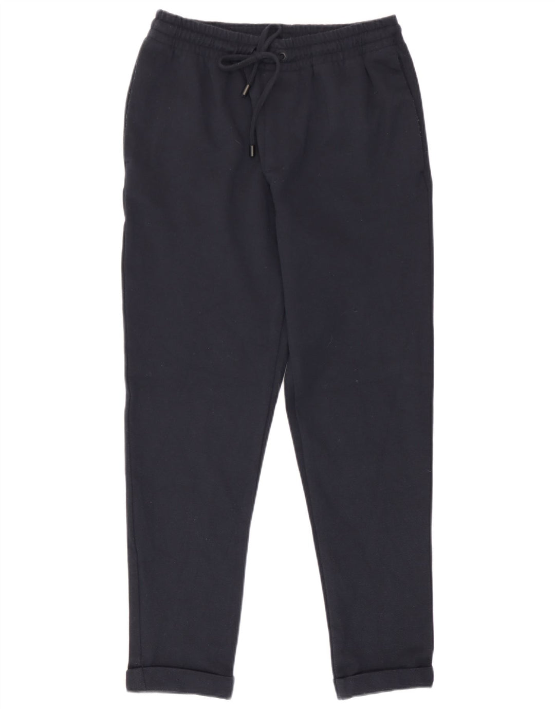 Zara Mens Slim Chino Trousers Small W30 L26 Navy Blue