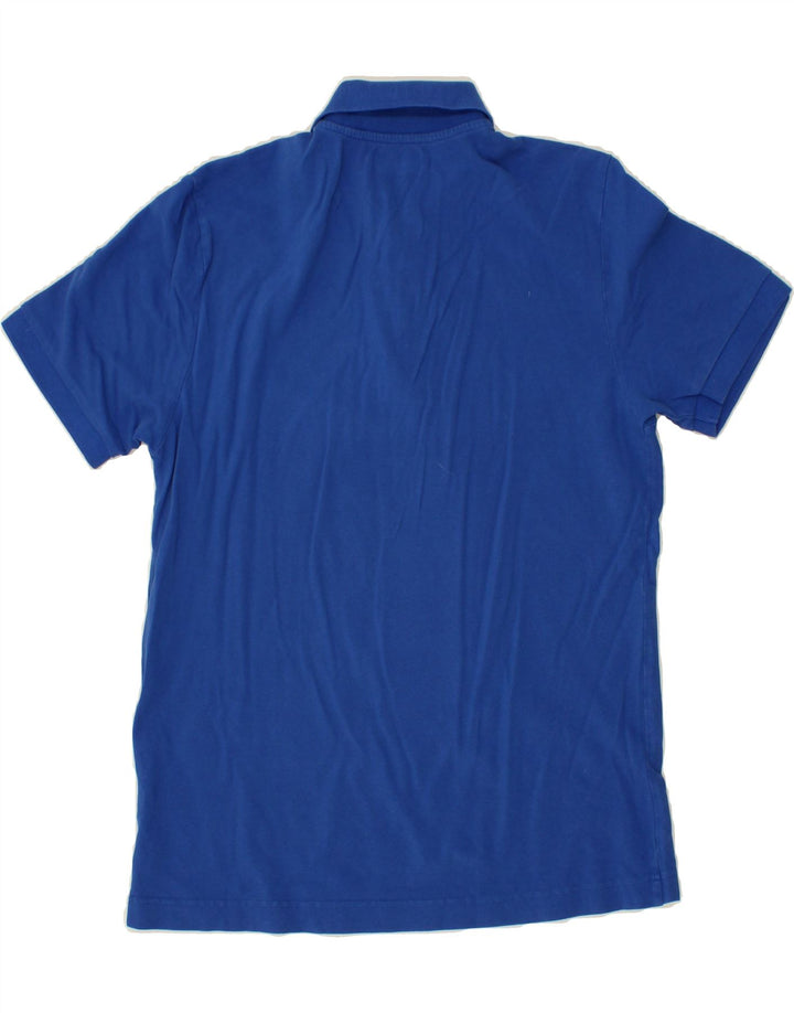 KAPPA Mens Slim Polo Shirt Large Blue Cotton Vintage Kappa and Second-Hand Kappa from Messina Hembry 