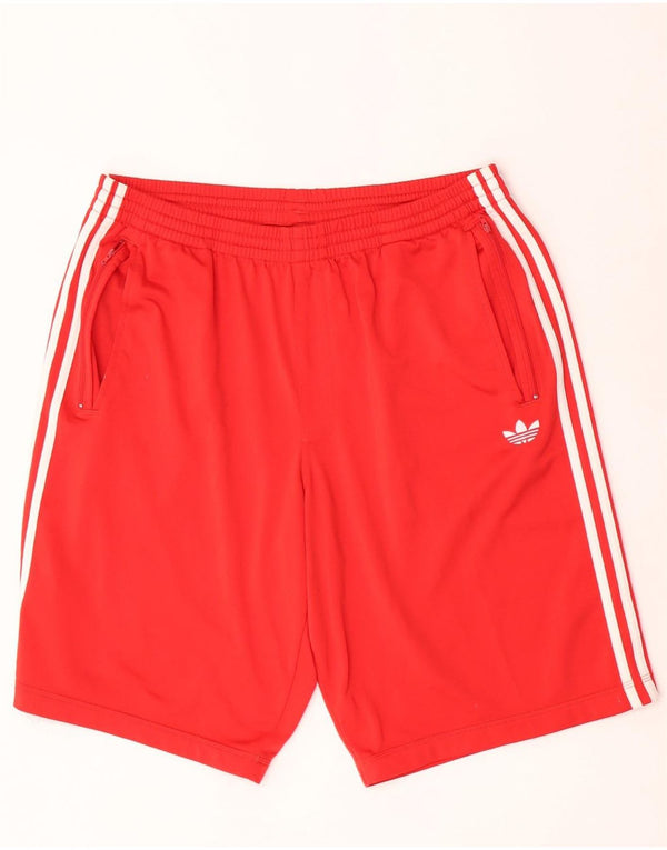 Adidas Mens Sport Shorts XL  Red Polyester