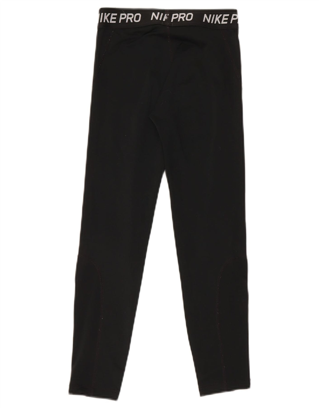 NIKE Girls Graphic Leggings 9-10 Years Black