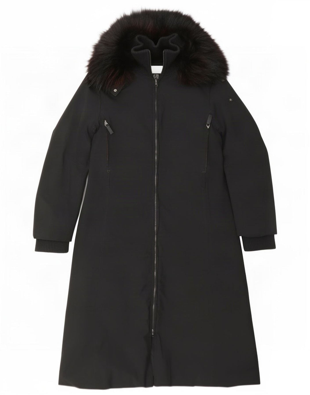 Prada Womens Padded Coat IT 42 Medium Black Polyester