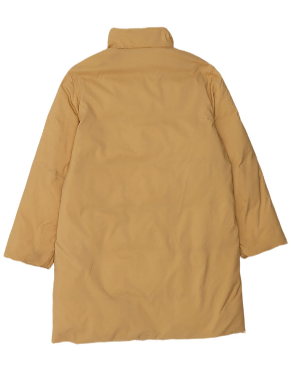 Best Company Womens Padded Coat IT 42 Medium Beige Nylon