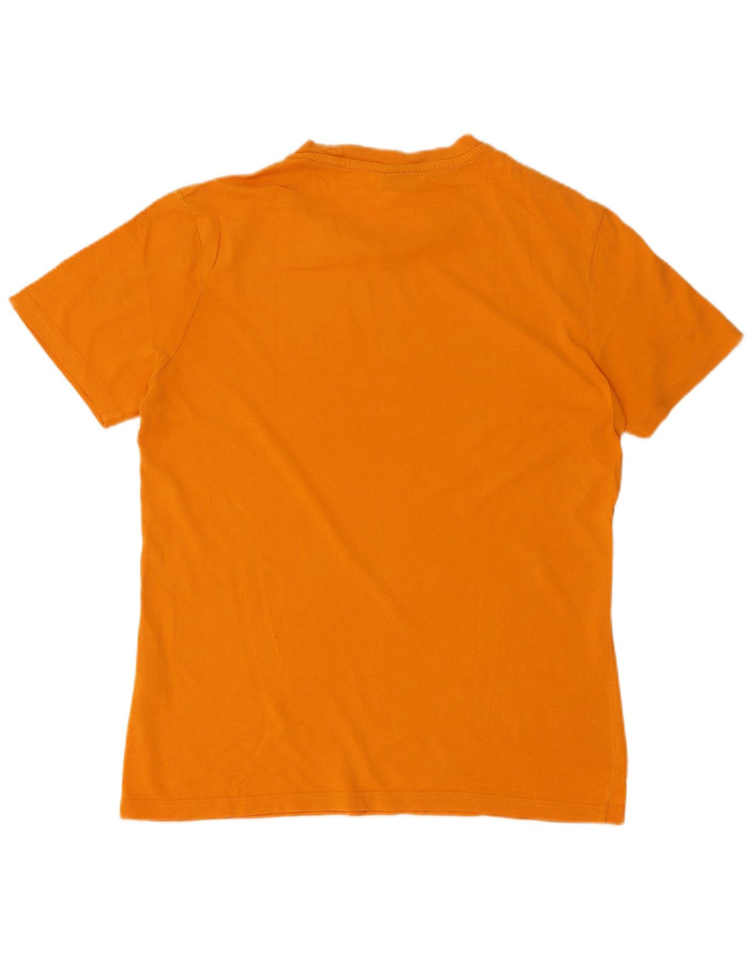 Champion Mens T-Shirt Top XS Orange Cotton