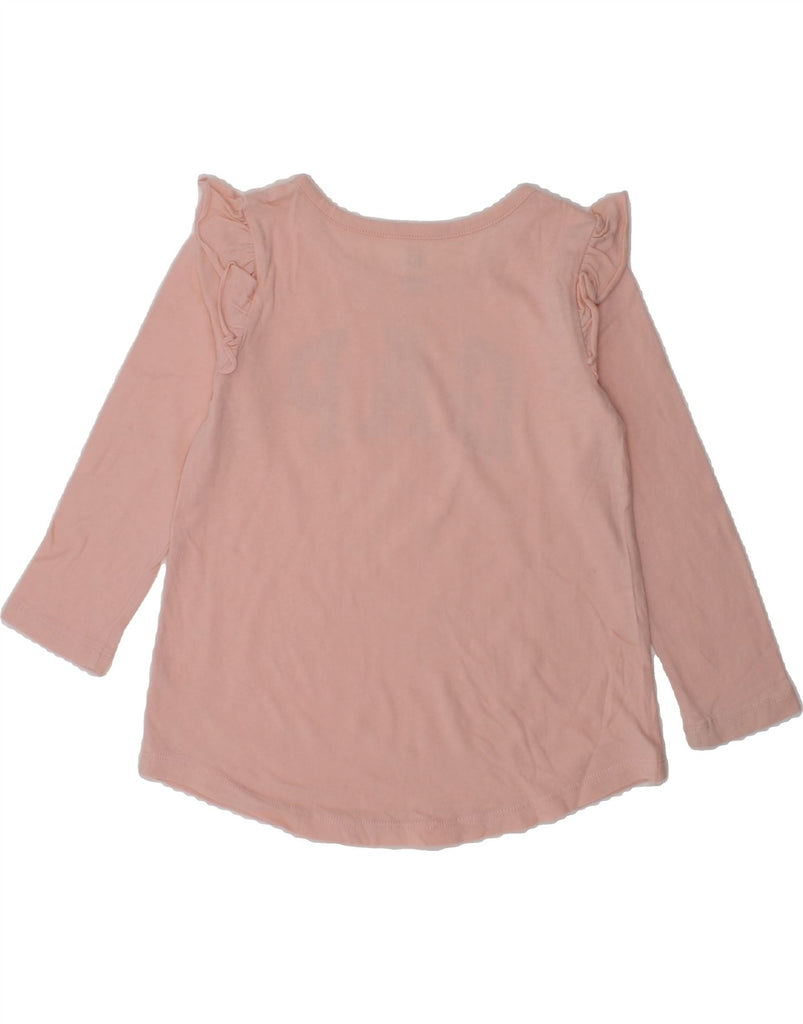 GAP Baby Girls Graphic Top Long Sleeve 18-24 Months Pink | Vintage Gap | Thrift | Second-Hand Gap | Used Clothing | Messina Hembry 