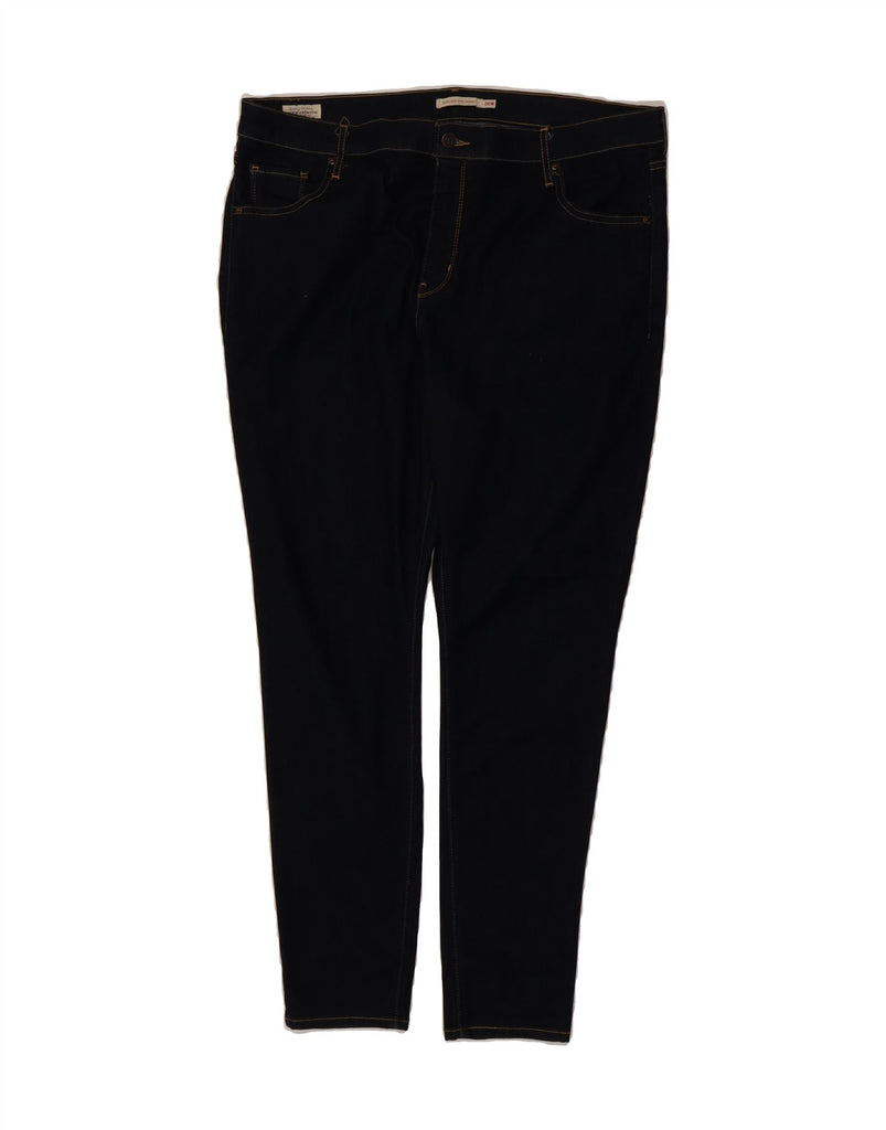 LEVI'S Womens 721 High Rise Skinny Jeans US 20 3XL W40 L31 Navy Blue Vintage Levi's and Second-Hand Levi's from Messina Hembry 