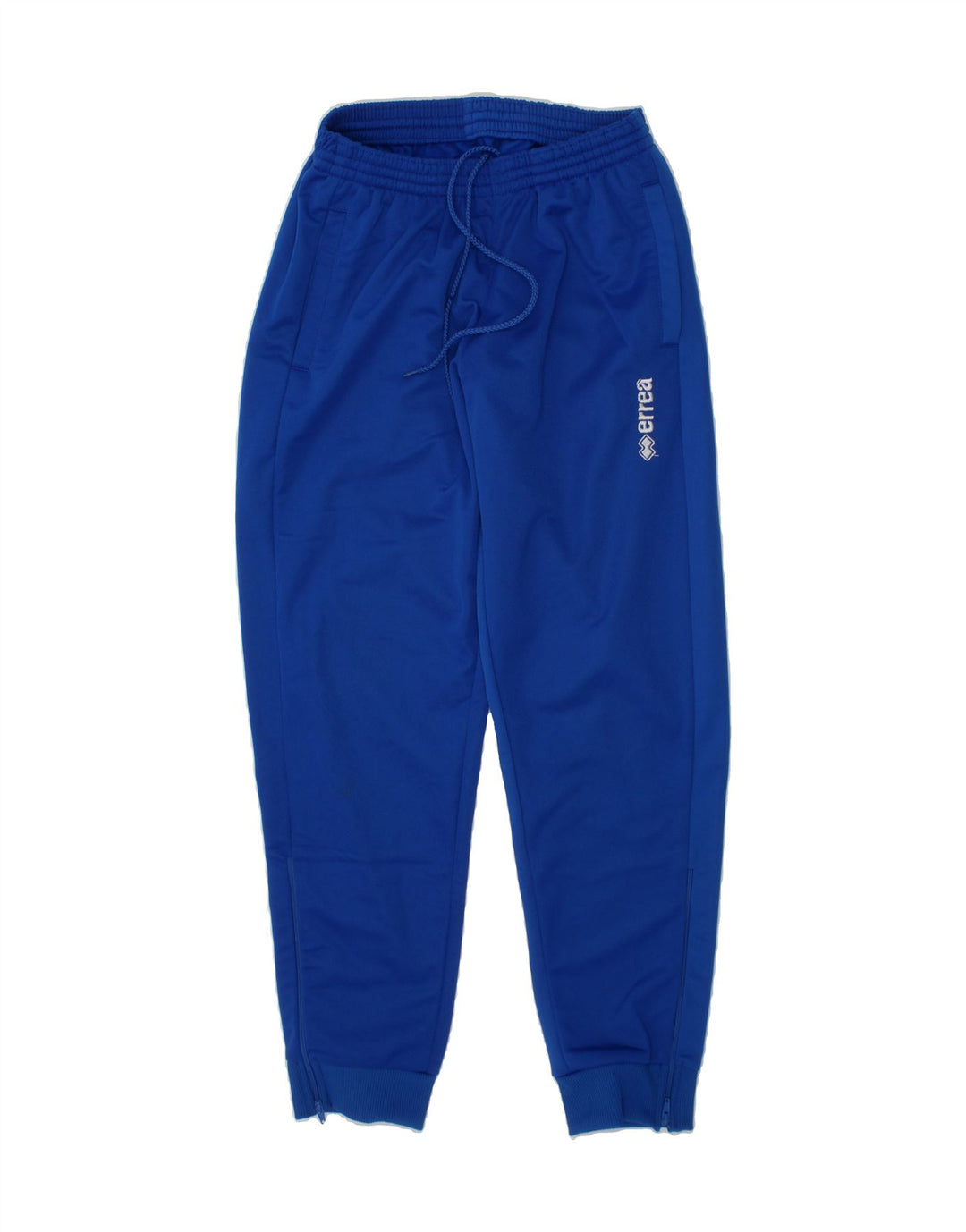 ERREA Boys Tracksuit Trousers Joggers 9-10 Years 2XS Blue Polyester Vintage Errea and Second-Hand Errea from Messina Hembry 