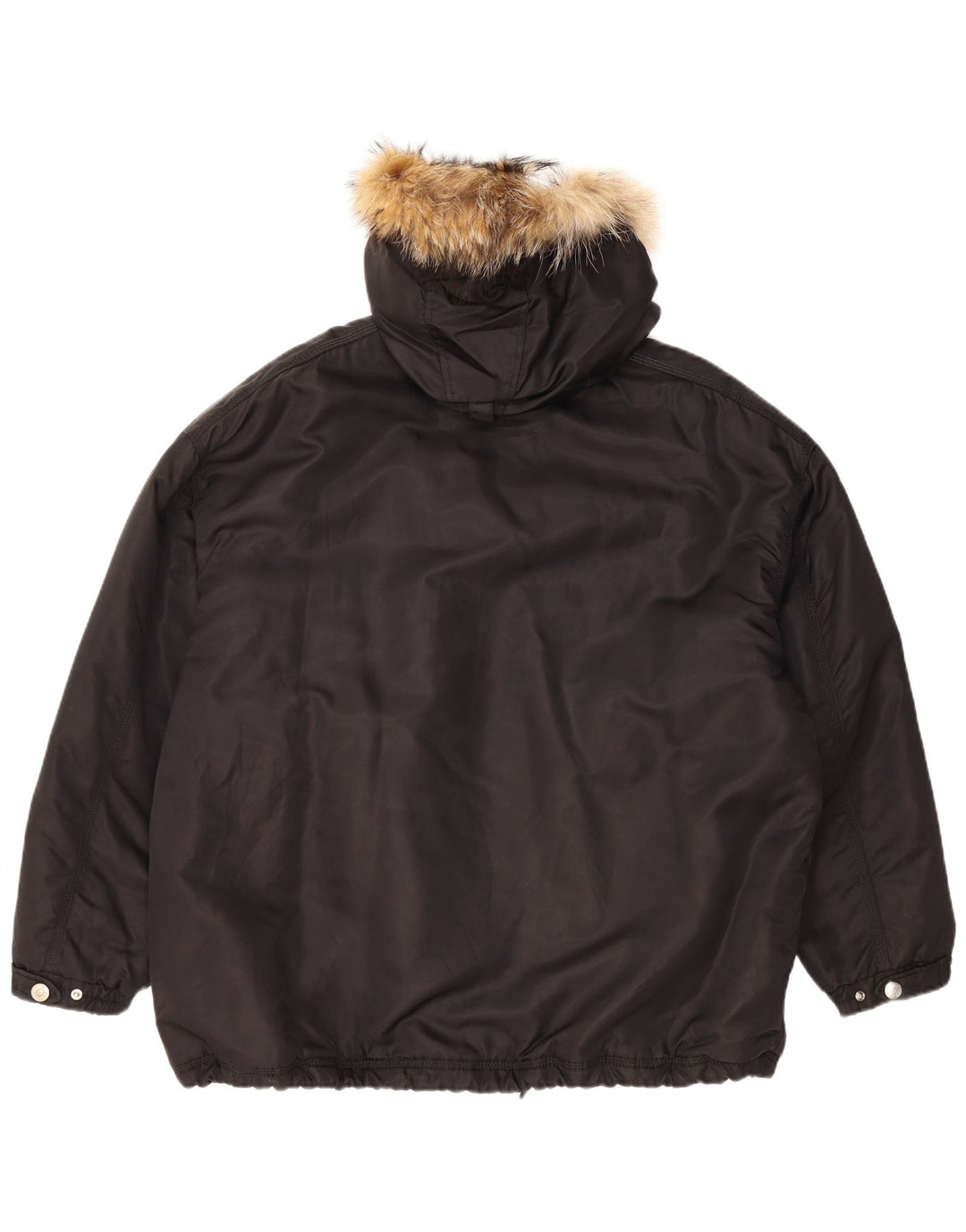 COLMAR Mens Hooded Windbreaker Jacket UK 42 XL Black Polyamide