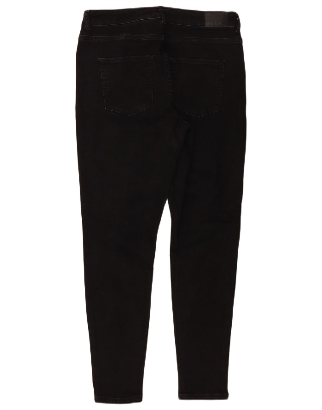 Superdry Womens Skinny Jeans W32 L30 Black Cotton