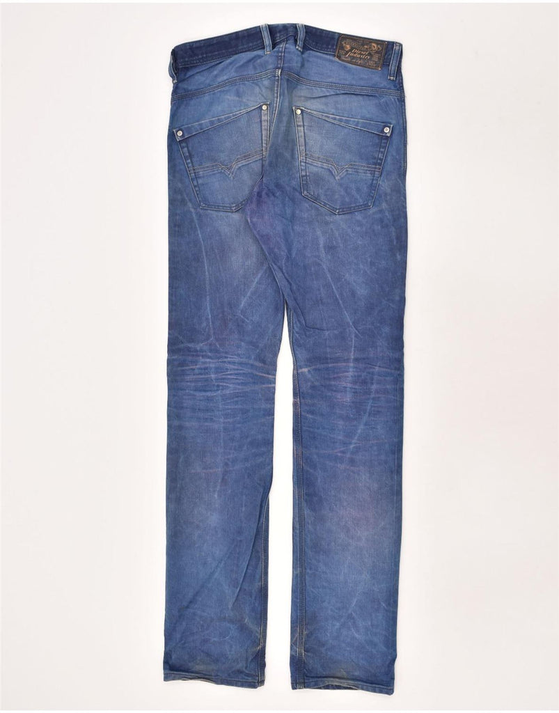 DIESEL Mens Krooley Regular Carrot Slim Jeans W30 L34 Blue Cotton | Vintage Diesel | Thrift | Second-Hand Diesel | Used Clothing | Messina Hembry 