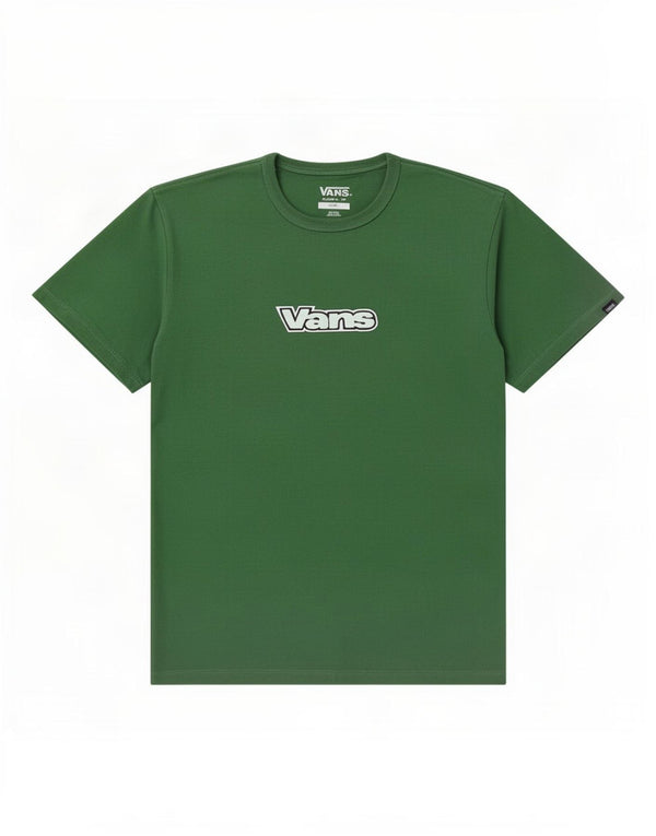 Vans Mens Classic Fit Graphic T-Shirt Top Small Green Cotton