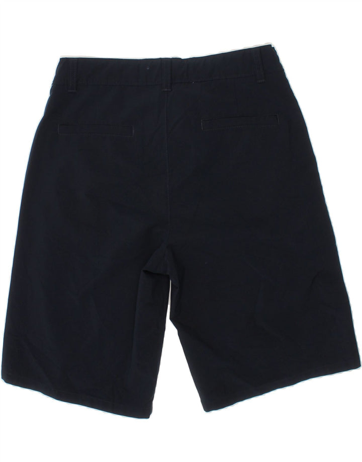 IZOD Boys Chino Shorts 11-12 Years W26 Navy Blue Polyester Vintage Izod and Second-Hand Izod from Messina Hembry 
