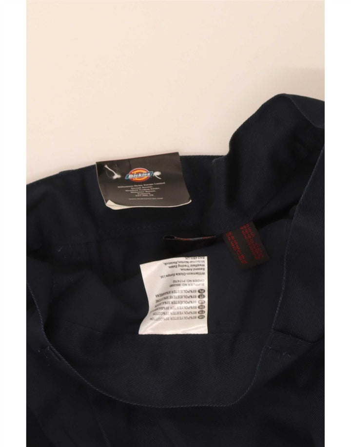 Dickies Mens Regular Cargo Trousers W46 L30 Navy Blue Polyester