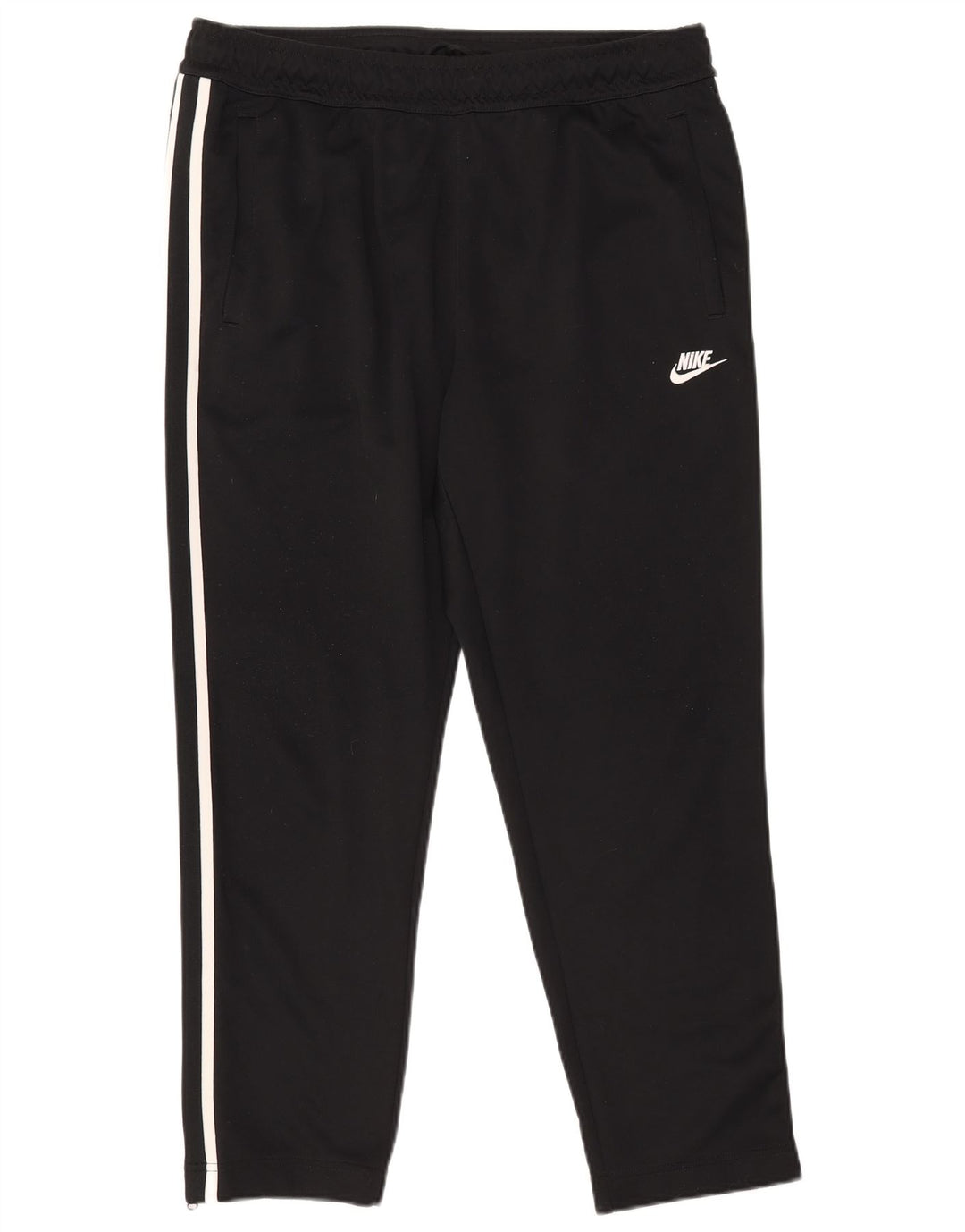 Nike Womens Tracksuit Trousers UK 18 XL Black Polyester