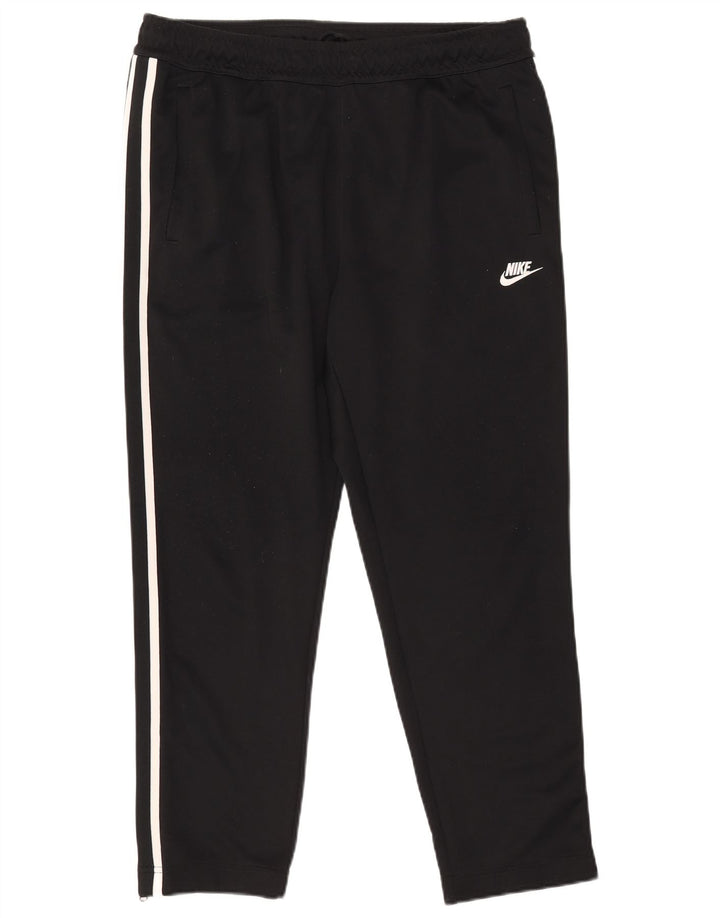Nike Womens Tracksuit Trousers UK 18 XL Black Polyester