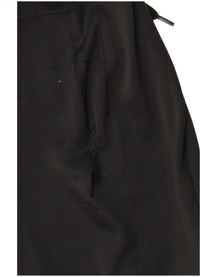 NIKE Mens Dri Fit Tracksuit Trousers Large Black Colourblock