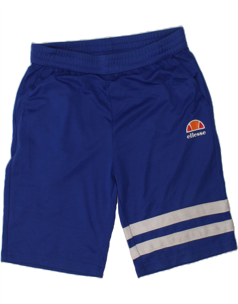 ELLESSE Boys Sport Shorts 13-14 Years Blue Polyester | Vintage Ellesse | Thrift | Second-Hand Ellesse | Used Clothing | Messina Hembry 