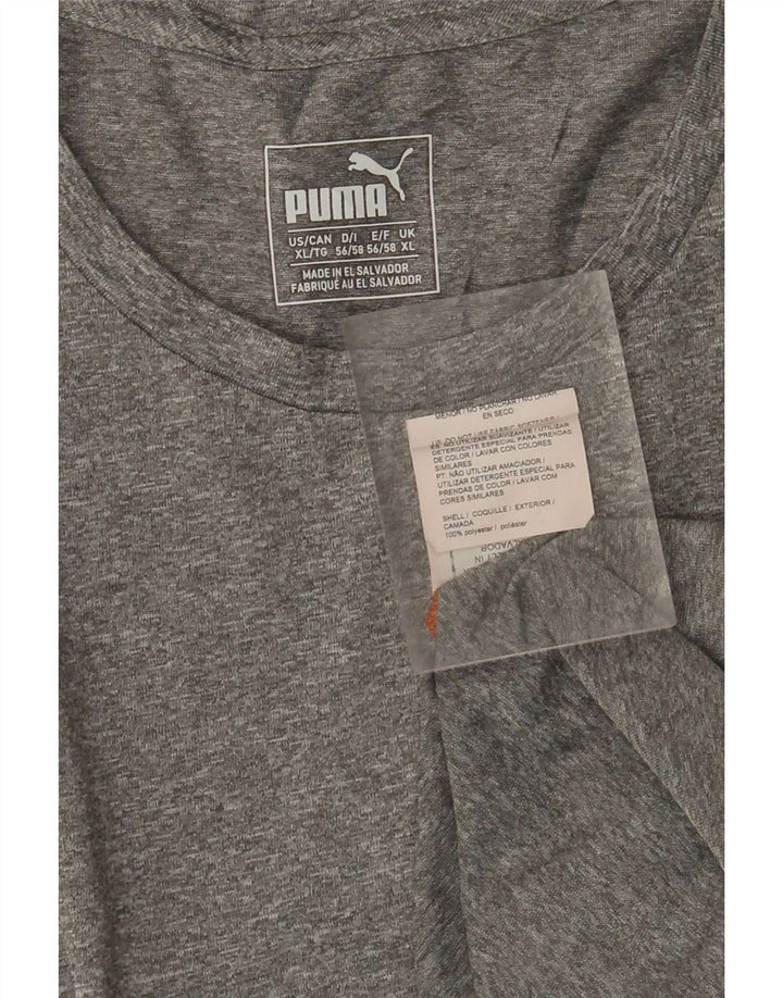 PUMA Mens Vest Top XL Grey Polyester