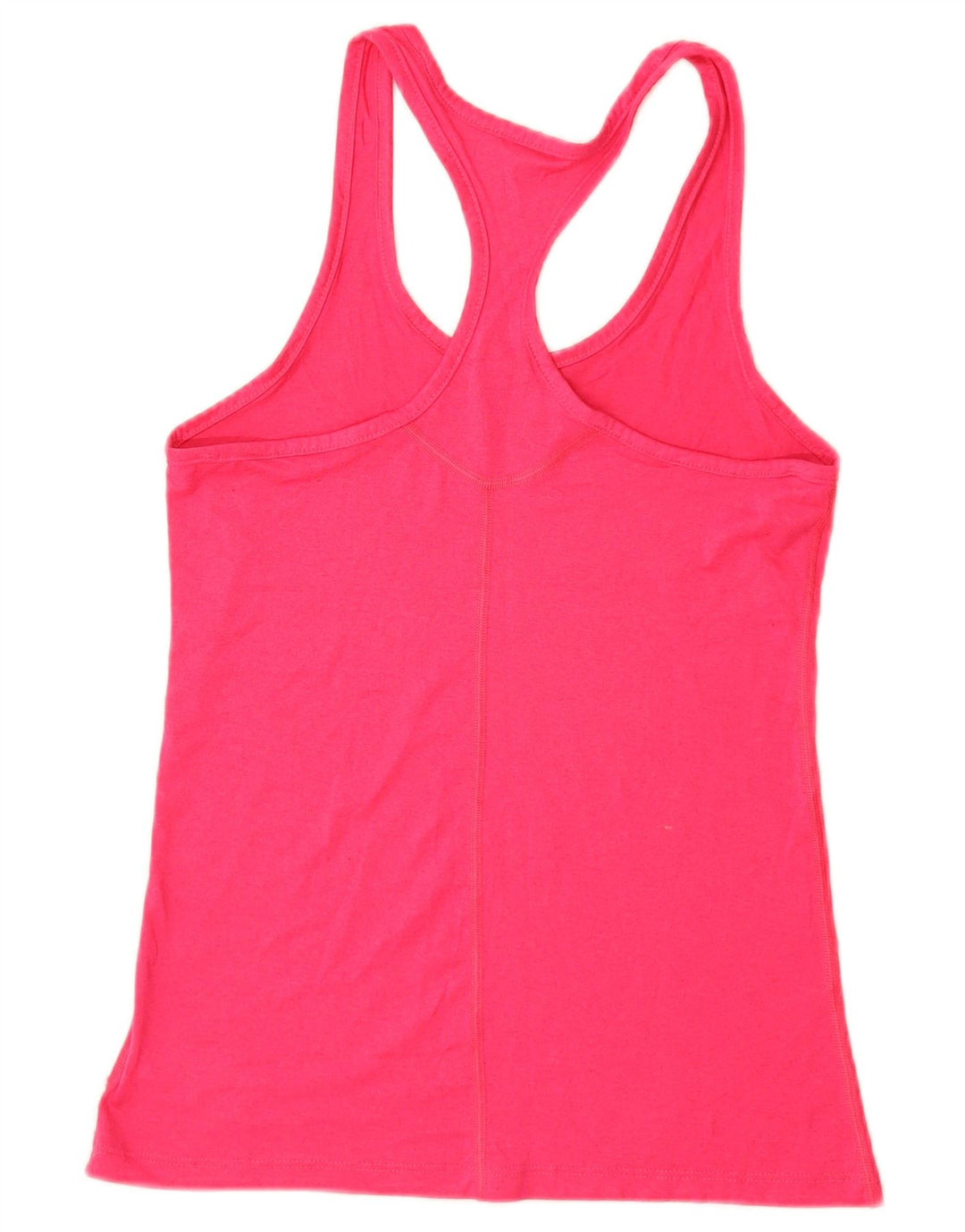 Nike Womens Dri Fit Vest Top UK 8 Small Pink Polyester