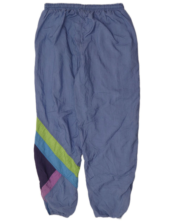 Puma Mens Tracksuit Trousers Joggers XL  Blue Colourblock Polyamide