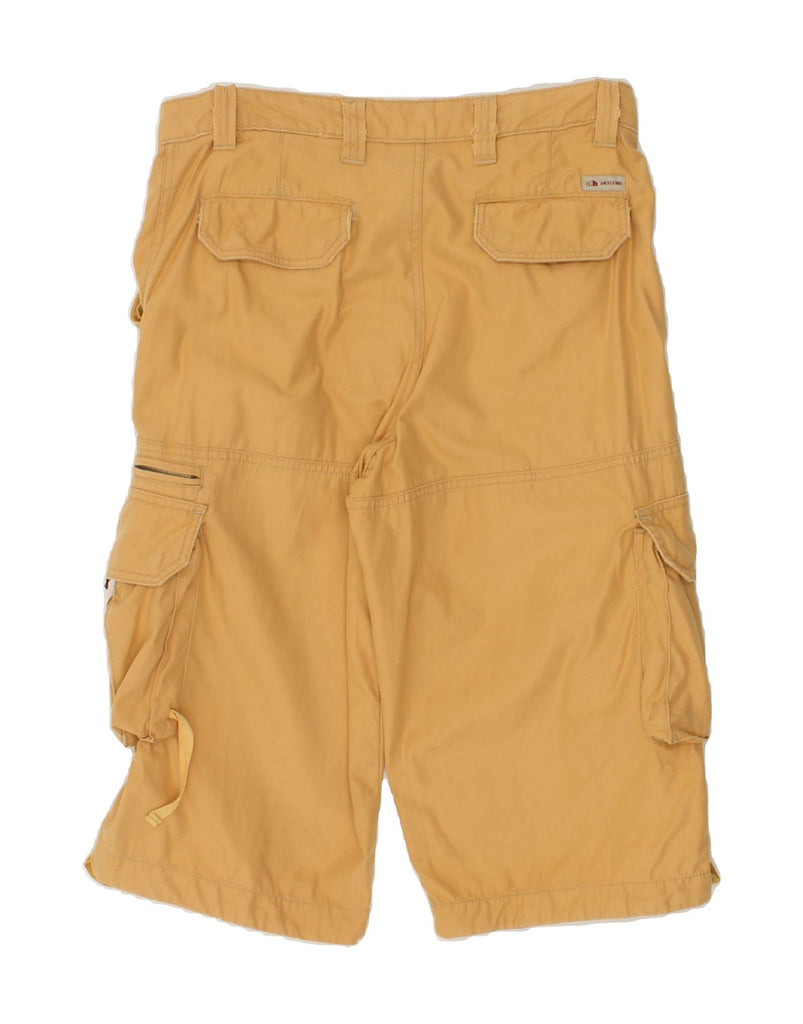 AMERICANINO Mens Cargo Shorts IT 48 Medium W32 Brown Cotton | Vintage Americanino | Thrift | Second-Hand Americanino | Used Clothing | Messina Hembry 