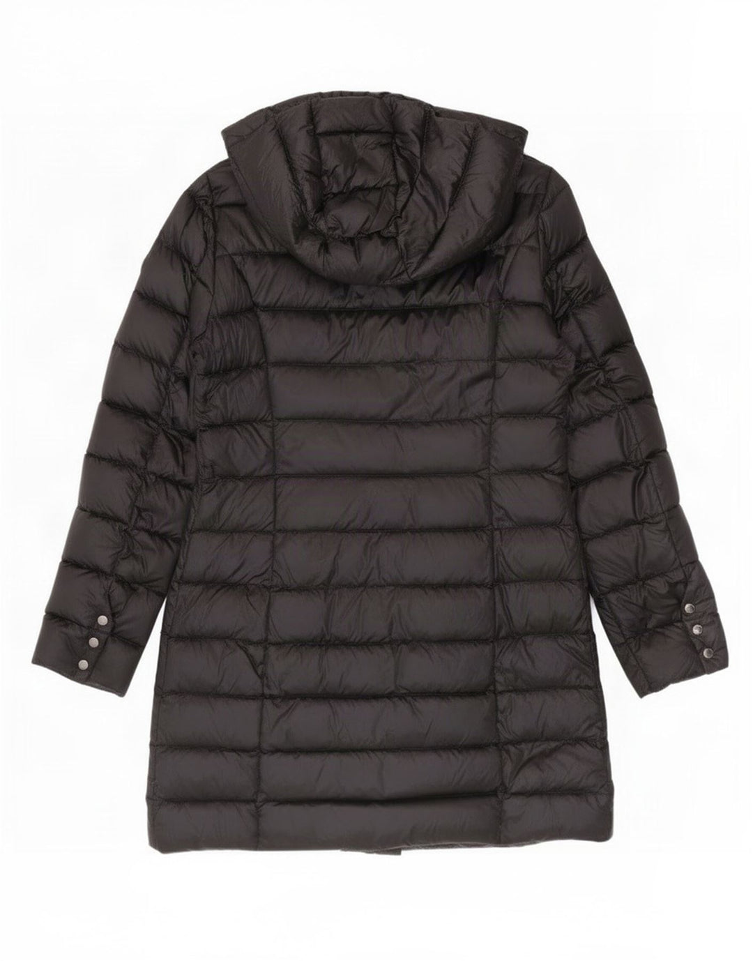 Cape Horn Womens Hooded Padded Coat IT 46 Large Black Nylon