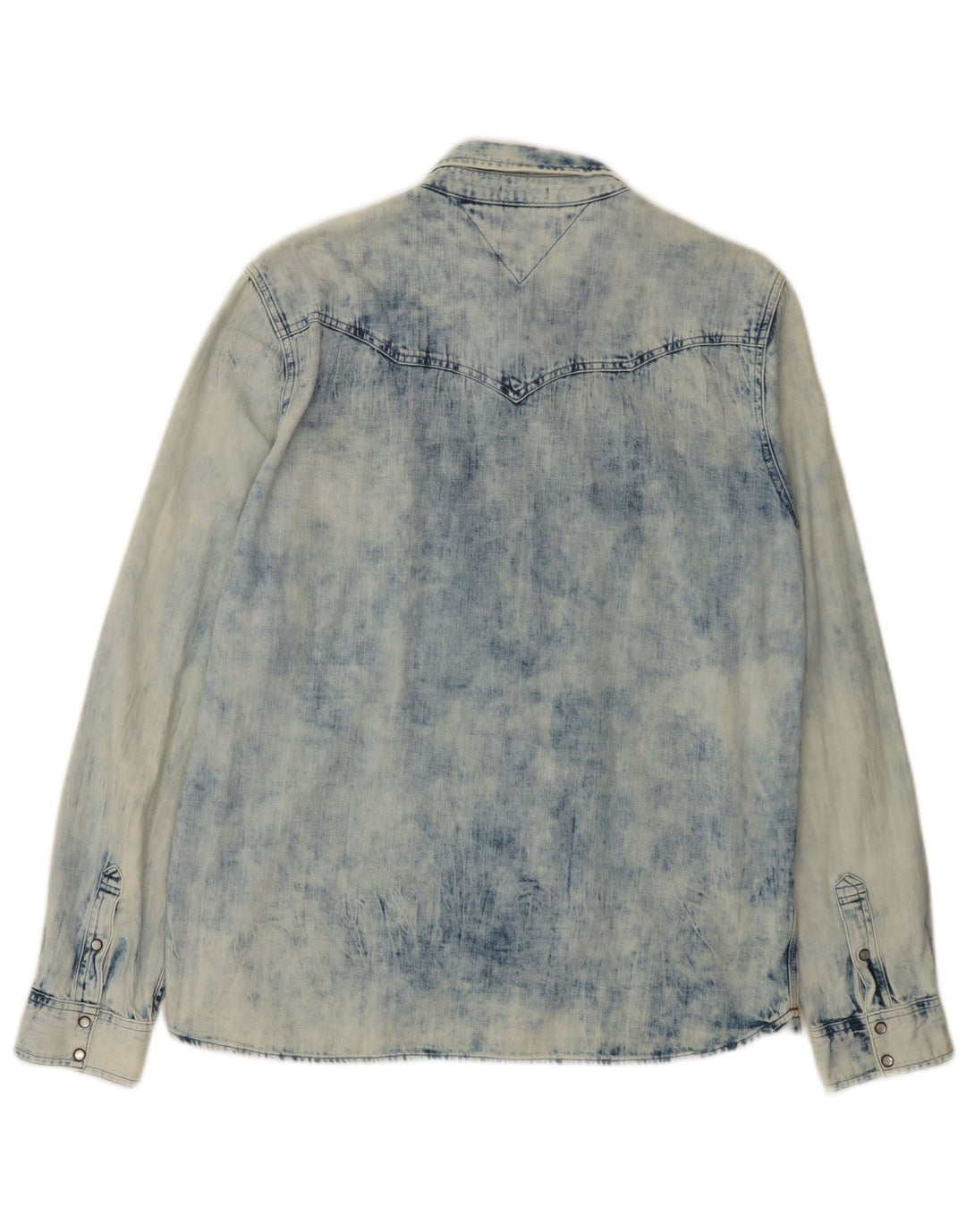 Tommy Hilfiger Mens Denim Shirt XL Blue Cotton