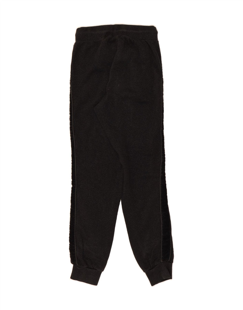 REPLAY Womens Tracksuit Trousers Joggers UK 10 Small  Black Cotton Vintage Replay and Second-Hand Replay from Messina Hembry 